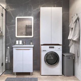 Шкаф под стиральную машину Vigo Grani 036 64 см дуб золотой